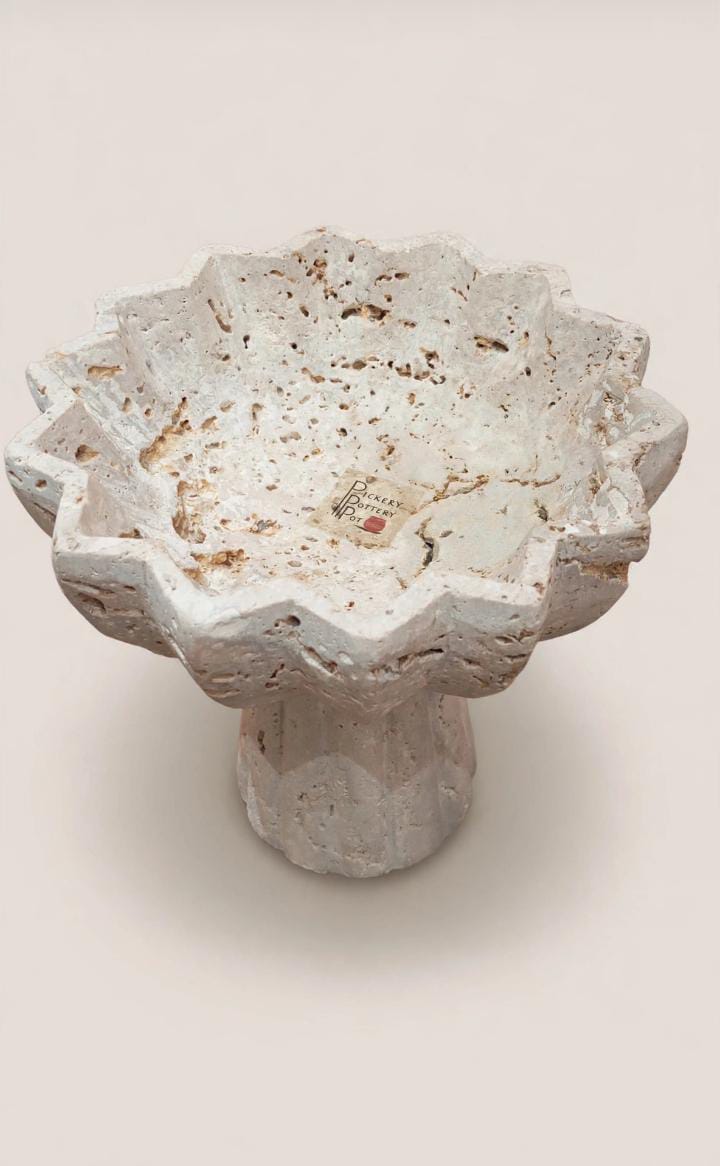Nova Travertine Bowl