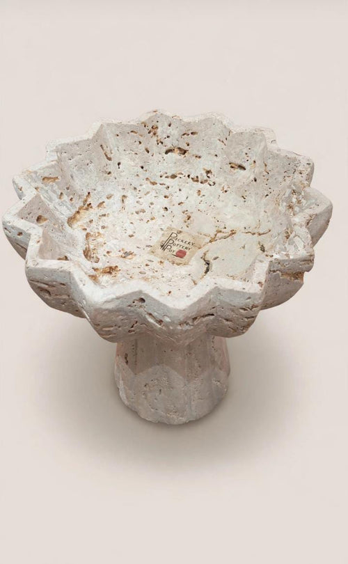 Nova Travertine Bowl